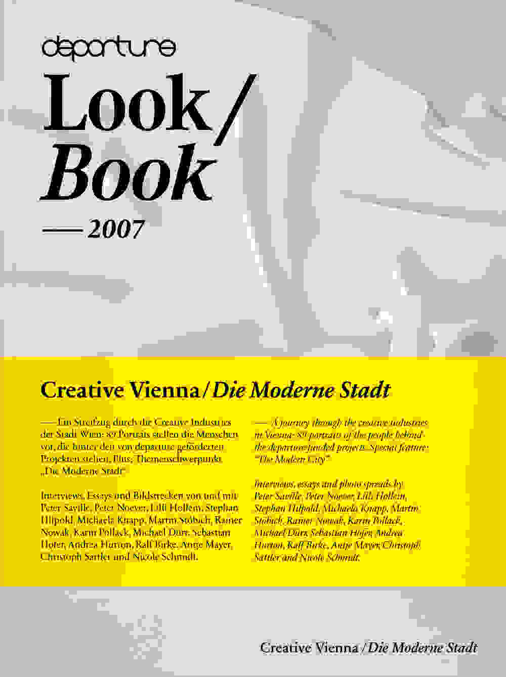 Departure Lookbook2007 Cover 0