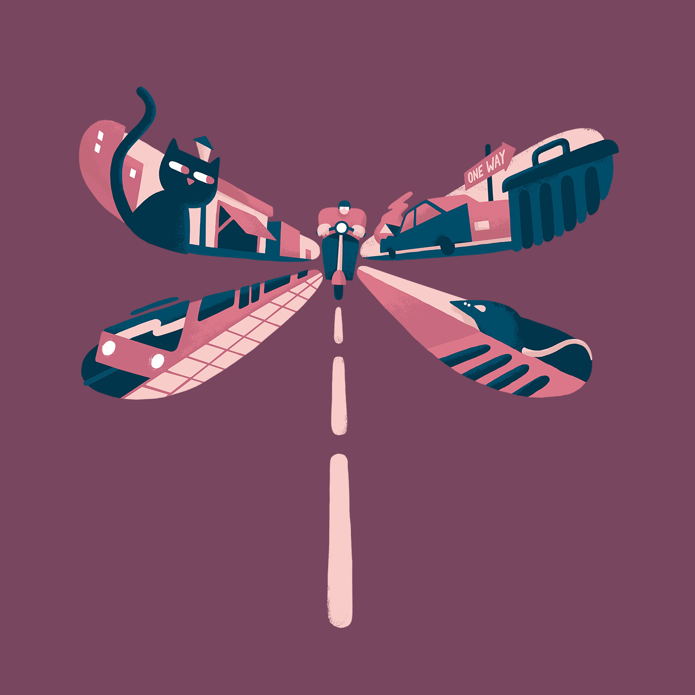 MQ Libelle Illustration BG 1x1 LWZ02