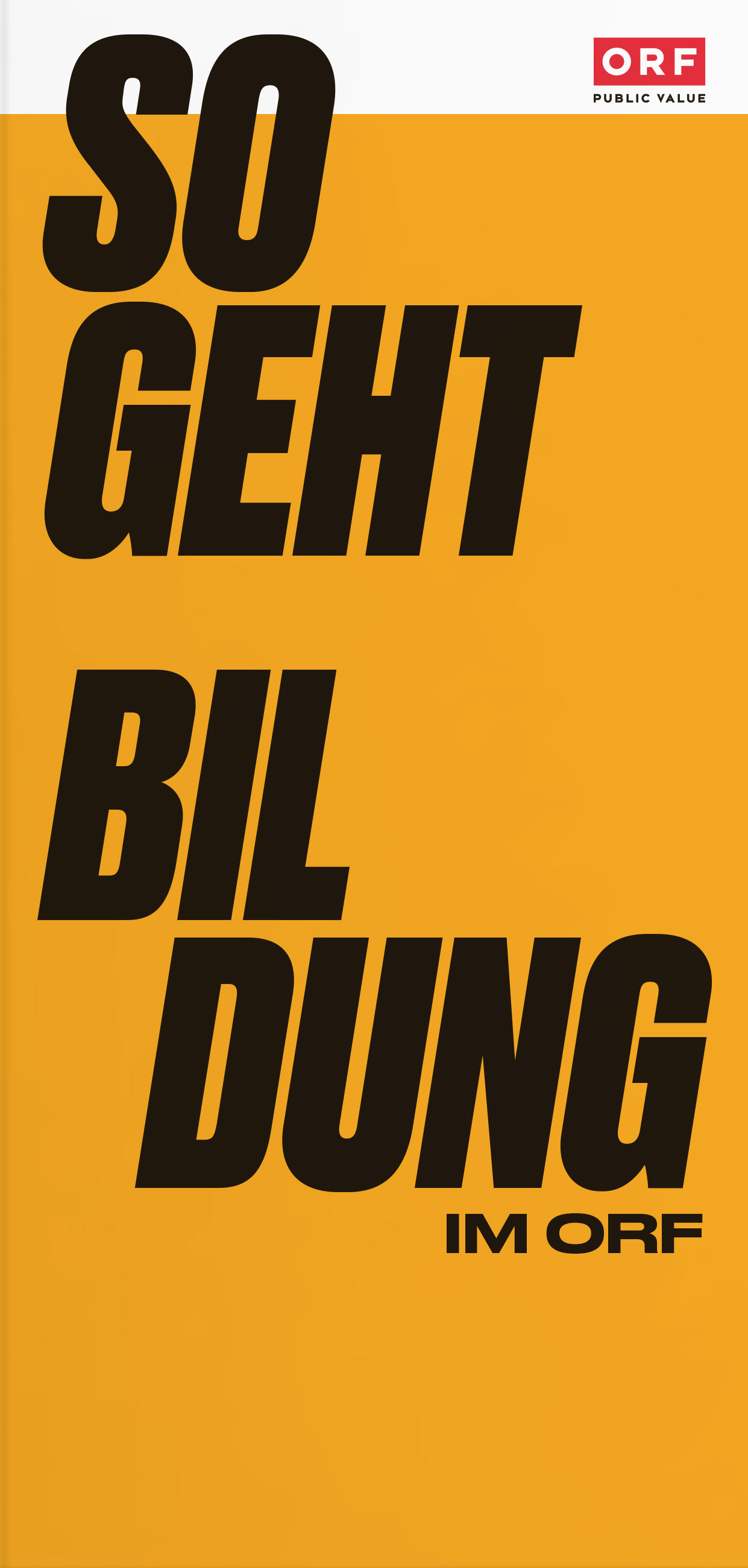 ORF PV 2020 Slider Cover Bildung