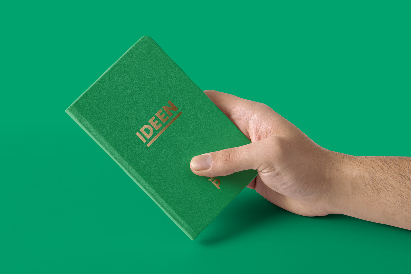 PALM Rebranding Notebook green 1600x1067px