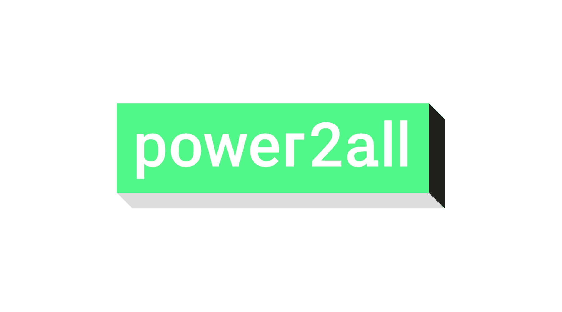 Power2all logo button animation