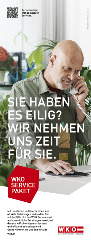 WKO Servicepaket Kammerzeitung 104x275mm 2307214